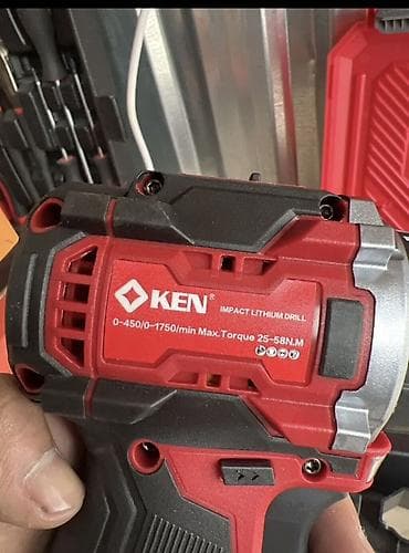магал: Аккумуляторная ударная дрель-шуруповёрт KEN Характеристики: - Тип — 2