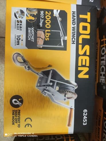 домкратов: Лебедка ручная. TOLSEN (INDUSTRIAL) Оптом и в розницу. Приглашаем к — 4