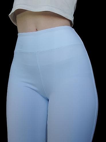 Женские леггинсы для спорта и повседневной носки - Посадка: высокая — 3