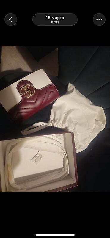 барсетка louis vuitton: Кошелек, Gucci, Натуральная кожа, Женские, Новый — 1