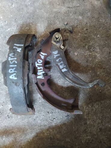 тормозные колодки nibk: Toyota Aristo 147 колодка ручника, Тойота Аристо 147 колодка ручника — 1