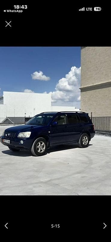 продаю тойота клюгер: Toyota Kluger: 2003 г., 2.4 л, Автомат, Бензин, Кроссовер — 1