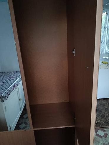 шкаф купе б: Шифоньер, шкаф для одежды, Б/у, Прямой, ЛДСП — 2