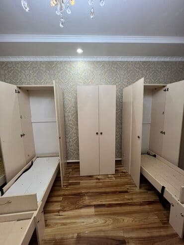 двухъярусная кровать трансформер: Кровать трансформер, Кровать-шкаф, Односпальный, С ящиком для хранения — 2