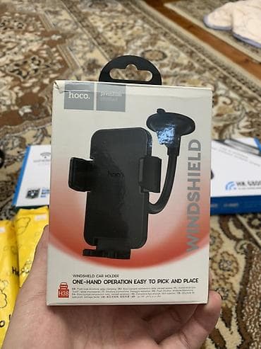 mi 8 чехол: Держатель для смартфона на лобовое стекло Hoco H38 (Cheetah), цвет — 1