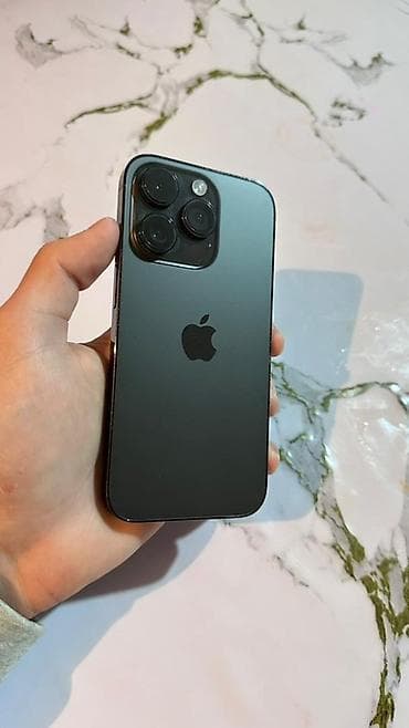IPhone 14 Pro, 128 ГБ, Black Titanium, Коробка