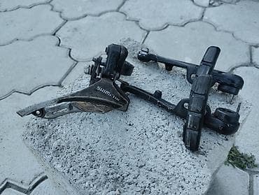 Велозапчасти (набор): - Передний переключатель Shimano (крепление