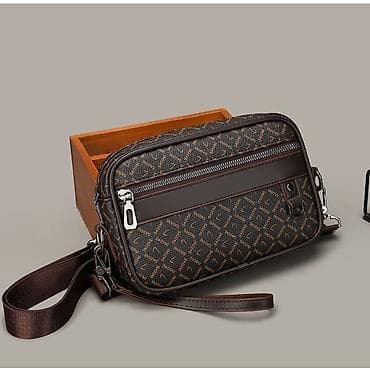 kipling monkey: Барсетка, Материал: Экокожа, Регулируемый ремень, Разделенные отделения, Съёмный ремень, Новый — 3