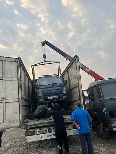 услуга краны: Услуги манипулятора/кран-борта UNIC. - Погрузка, выгрузка и перевозка — 3