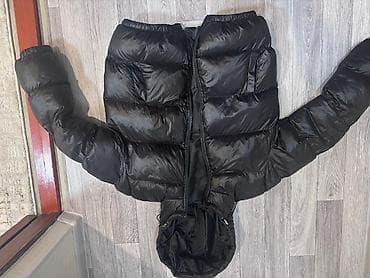 пуховик мужские: Пуховик, Короткая модель, С капюшоном, XL — 5