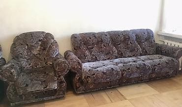 metta samurai: Прямой диван, Б/у — 2