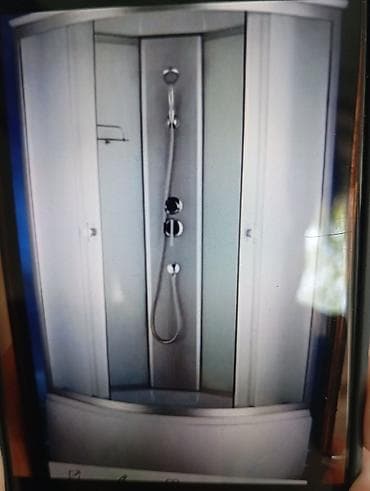 solutions upper: Душевая кабина Полукруглая, Покрытие: Матовое — 1