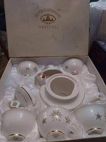 Дом и сад: Фарфоровый чайный набор LILI PORCELAIN INDUSTRY ORIGINAL в подарочной — 2