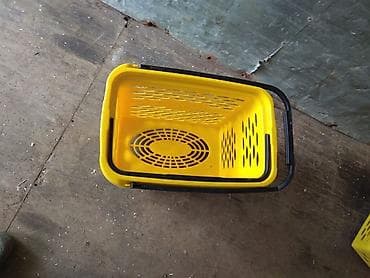 Торговое оборудование: Корзина- тележка пластиковая — 9