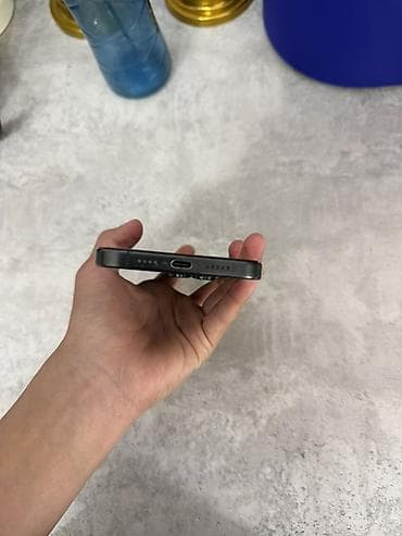 5 iphone: IPhone 15 Pro Max, Б/у, 256 ГБ, Черный, Защитное стекло, Чехол, 79 % — 6