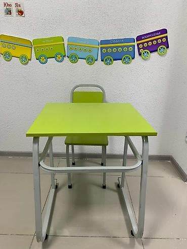 Шкафтар: Продается парта без стульчика! Отдам за символическую цену, 1000 сом — 3