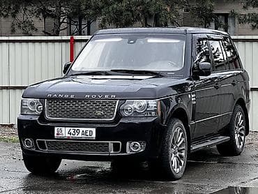 Land Rover Range Rover: 2011 г., 5 л, Автомат, Бензин, Внедорожник