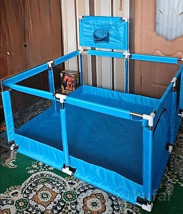 🔥 Ребёнок внутри — тишина дома Детский манеж с шариками и кольцом 🏀🎉 — 3