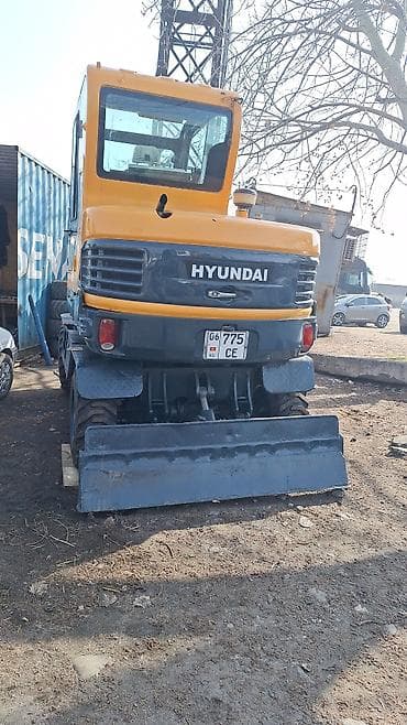 Экскаватор, Hyundai, 2012 г., Колесный