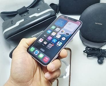 iphone 12 mini сколько стоит: IPhone 12 mini, Б/у, 128 ГБ, Синий, Кабель, 91 % — 3
