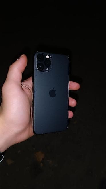 apple iphone a: IPhone 11 Pro, Б/у, 256 ГБ, Space Gray, Защитное стекло, 81 % — 1