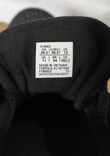 lining оригинал: Мужские кроссовки, 46, 47, Asics, Новый, цвет - Черный, Самовывоз — 10