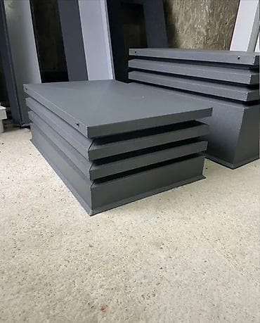 плиты прикрытия: Колпаки на заборы — 3