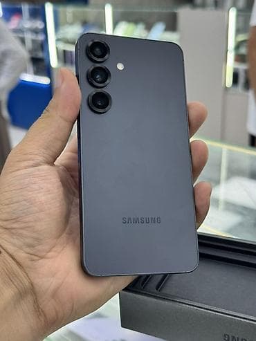 samsung s25: Samsung Galaxy S25, Б/у, 256 ГБ, цвет - Серый, 1 SIM, 2 SIM, eSIM — 2