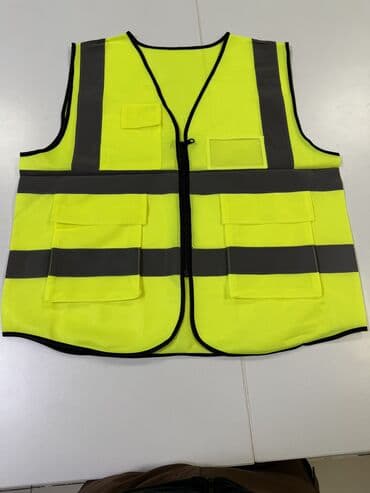 строительный жилет: Светоотражающий жилет повышенной видимости - Цвета: лимонно‑жёлтый и — 9