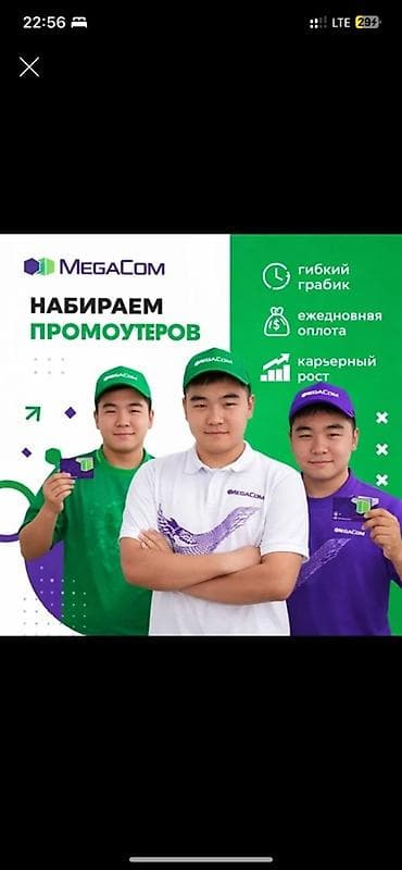 Требуется Промоутер, Без опыта, Подработка, График: Гибкий график, Форма