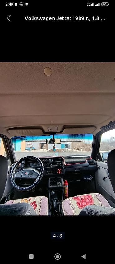 Volkswagen: Volkswagen Jetta: 1989 г., 1.8 л, Механика, Бензин, Седан — 5