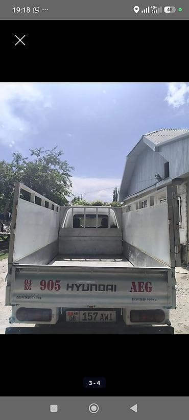 smart open: Продаётся Hyundai Porter I Год выпуска: 2000 Цвет: Белый Состояние — 2