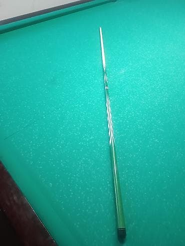 Спорт и отдых: Бильярдный кий разборный, 2-составной. - Материал: верх — светлое — 2