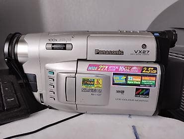 большой фонарик: Продам видеокамеру Panasonic vx27 б/у — 3