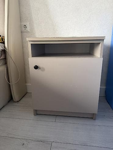 тумбочки прикроватные дсп: Тумба для вещей и одежды, Без зеркала, ЛДСП, цвет - Бежевый — 1