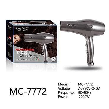 mac 250: Фен MAC Styler MC-7772 - Мощность: 2200 Вт — быстрый и эффективный — 1