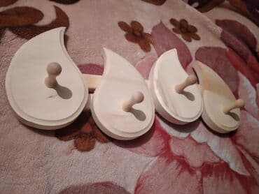 электро парилка: Продаю красивую вешалку для сауны. Материал: липа. Исполнение: "капля" — 2