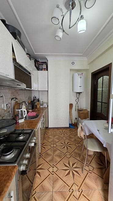 Квартиры: 2 комнаты, 53 м², Ак-Кеме (старый аэропорт) Элитка, 5 этаж, Евроремонт — 10
