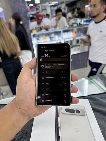 пиксел 9: Google Pixel Fold, Б/у, 256 ГБ, 1 SIM, 2 SIM — 4