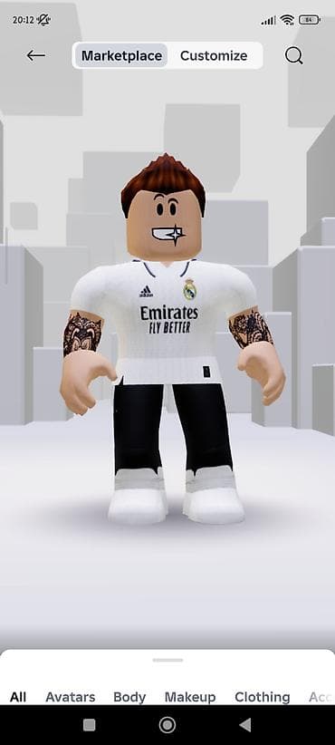 Игровой аккаунт Roblox с контентом для популярных режимов. Состав и