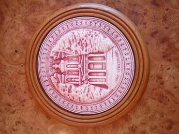 флаг кыргызстана 1898: "Петра - город Красной Розы" - эксклюзив, ручная работа, декоративная — 1