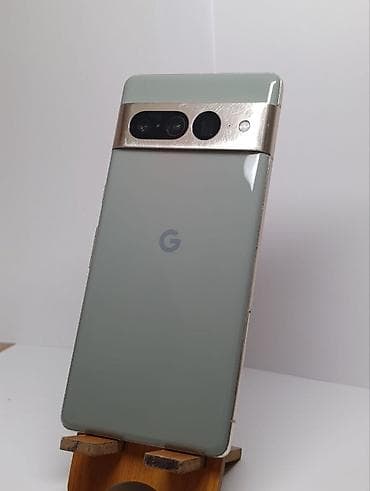наушники проводныц: Google Pixel 7 Pro, Б/у, 128 ГБ, цвет - Серый, 1 SIM — 2