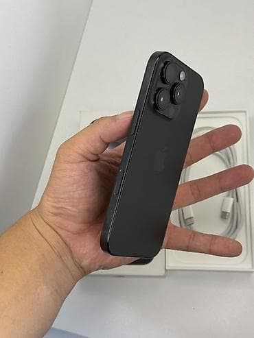 редми 12 с: IPhone 16 Pro, Б/у, 128 ГБ, Черный, Кабель, Коробка, Защитное стекло, 100 % — 6
