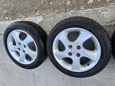 demio: Колеса в сборе 185 / 55 / R 15, Лето, Б/у, Комплект, Легковые, Литые, отверстий - 5 — 1