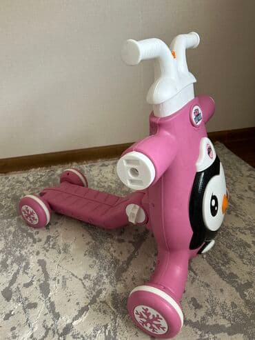 пользовались: Продается ходунок 3в1 Ходунок самокат толкар велосипед Состояние — 2