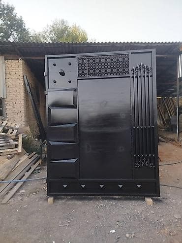 распашные: 🚪 Изготавливаем качественные ворота на заказ! ✔ Надёжные и прочные — 5