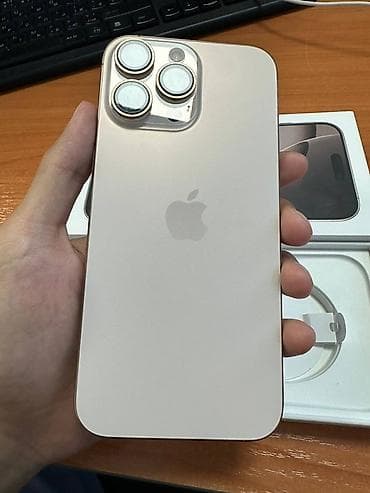 iphone 8x: IPhone 16 Pro Max, 256 ГБ, Natural Titanium, Коробка, 95 % — 1