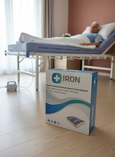 функциональная кровать для лежачих больных: Противопролежневый матрас IRON (Турция) ✔ Профилактика и лечение — 3