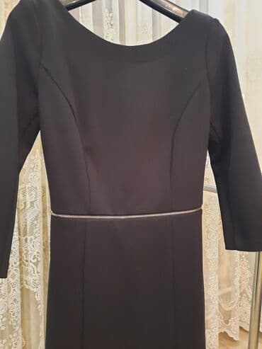 высокооплачиваемая работа для девушек бишкек: Повседневное платье, Осень-весна, Короткая модель, S — 3