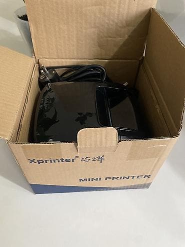 Рохлялар: Термопринтер чеков Xprinter + проводной 2D-сканер штрих‑кодов — 3